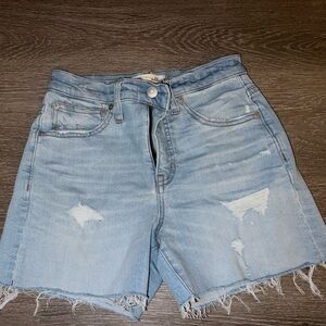 Madewell Sky Blue Denim Jeans